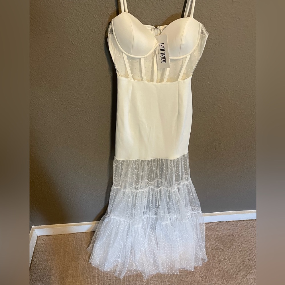 12th Tribe White Dress